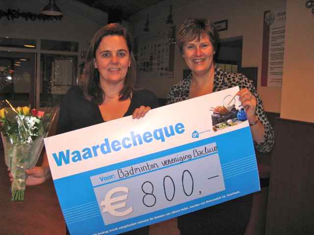 AH Waarde cheque